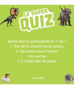 Boite Le Super Quiz Des Dinosaures - Image 5