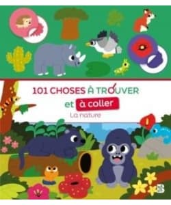 101 Choses A Trouver Et A Coller - La Nature - Image 1