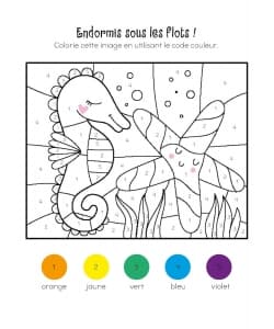 Bloc D Activites Avec Feutres - Sous La Mer - Image 2