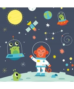 Space Puzzle Glow In The Dark - Apli - Image 4