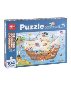 Pirate Ship Puzzle Observation - Apli - Image 1
