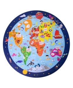 Worldmap Puzzle Circular - Apli - Image 2