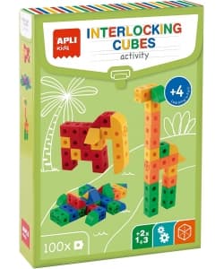 Interloking Cubes Building Game - Apli - Image 1