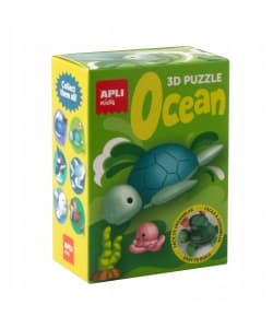 Puzzle 3D Ocean Turtle - Apli - Image 1