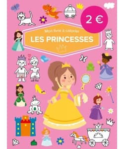 Mon Livre A Colorier - Les Princesses - Image 1
