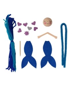 Craft Kit Blue Mermaid - Apli - Image 2