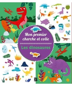 Mon Premier Cherche Et Colle - Les Dinosaures - Image 1
