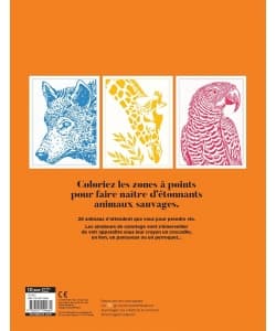 Animaux Sauvages Coloriages Mysteres (Par Numero) - Image 2