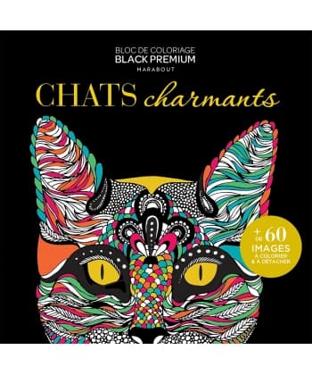 Carnet Black Premium - Chats