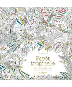 Foret Tropicale - Carnet De Coloriage - Image 1