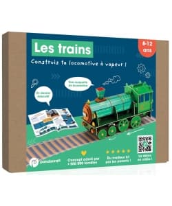 Les Trains - Kit Pandacraft 8-12 Ans - Image 1