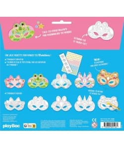 Mes Masques En Strass - Animaux Kawaii - Image 6