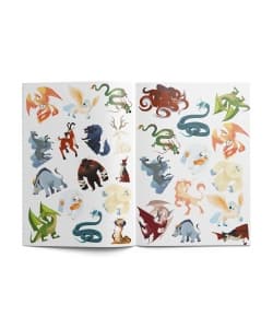 200 Stickers - Creatures Legendaires - Image 3
