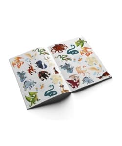 200 Stickers - Creatures Legendaires - Image 2