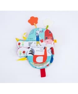 Cot Cot, Petite Poule ! Livre Tissu - Image 3