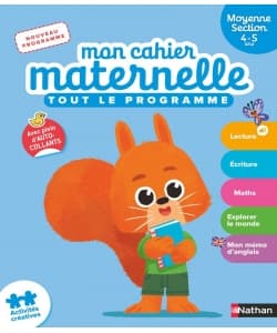 Mon Cahier Maternelle Moyenne Section 4-5 Ans - Image 1
