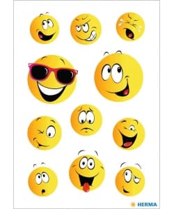 Happy Face - Sticker Herma - Image 2