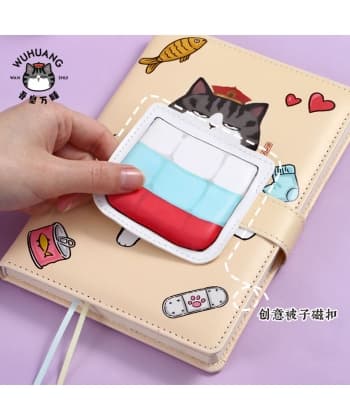 Notebook Set Comix Cat Assorted  Whcv2962