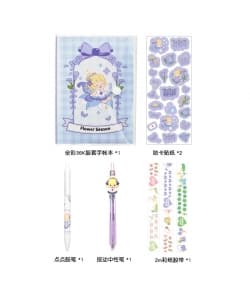 Notebook Set Comix Flower Season Purple Mwt0011 - Image 2