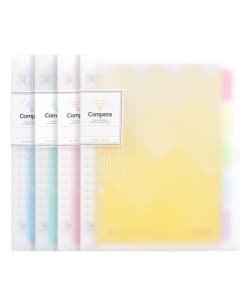 Notebook Comix A5 50Sh Compera W/Divider C7105 - Image 1