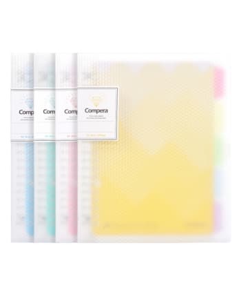 Notebook Comix A5 50Sh Compera W/Divider C7105