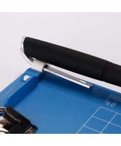 Clipboard Comix A4 Metal Clip W/Ruler Black A724 - Image 4