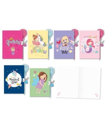 Notebook Bismark W/Lock + Pompom Pen 332826