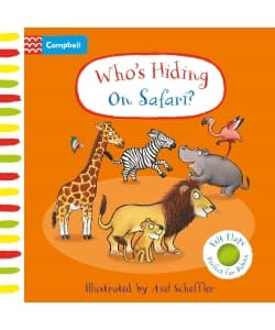 Who S Hiding On Safari A Felt Flaps Book - Image 1