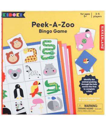 Kikkerland-Peek-A-Zoo Kkl-Kid25-F