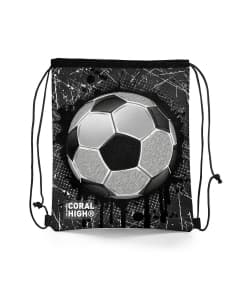 Drawstring Bag  Football Black Coral High - Image 1