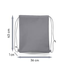 Drawstring Bag  Girl Skate Headset Coral High - Image 4