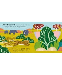 The Lift The Flap Book Where Is Little Elephant - Image 2