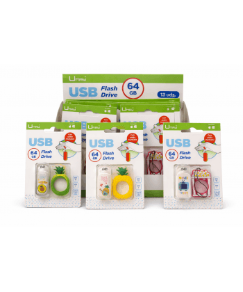 Usb Umay 64Gb Funny Ring Assorted 331223