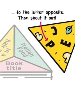 P For Pizza Triangle - Image 3