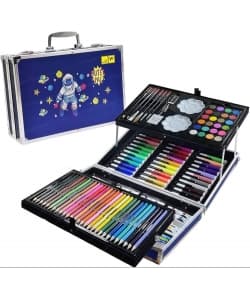 Coloring Set Pvc Box Unicorn/Space - Image 2