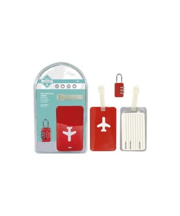 Luggage Tag Lagart 2/Pack With Locker 332534