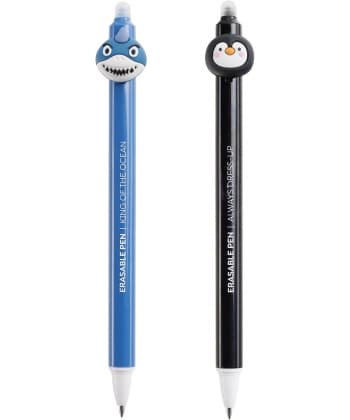 Pen Erasable Mr Back 2 Fun Penguin Black 11984