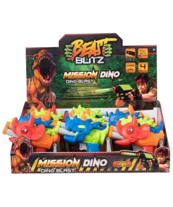 Hti Dino Blast Dart Gun Assorted 1376537
