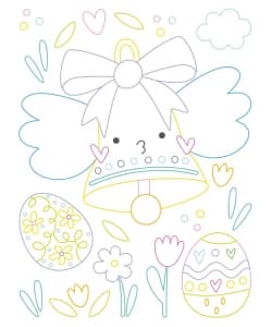 MES COLORIAGES TOUT DOUX-PAQUES - Image 2