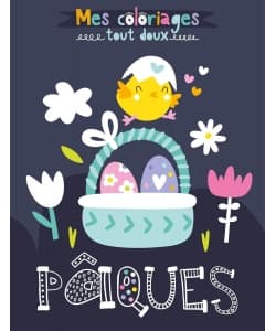 MES COLORIAGES TOUT DOUX-PAQUES - Image 1