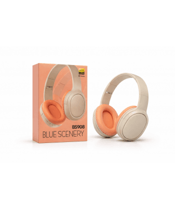 Headset Wireless Blue Scenery