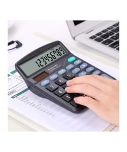 Calculator Comix 12 Digits Black C-837C - Image 4