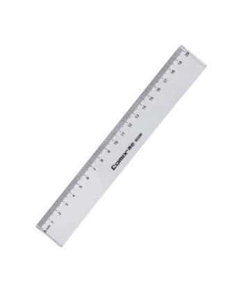 Ruler Comix Plastic 20Cm B3250