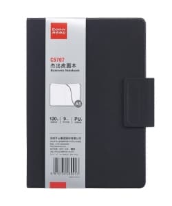 Notebook Comix A5 Ruled 120Sh Black C5707 - Image 1