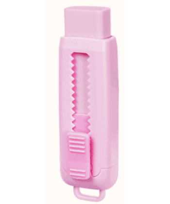 Eraser Comix Retractable Pink B2573