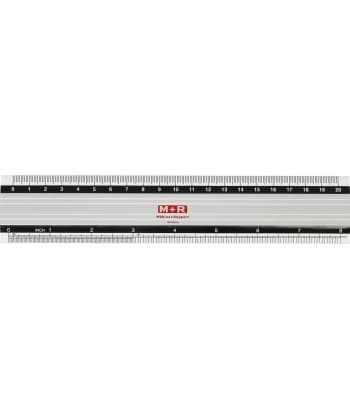 Ruler M+R Aluminium 20Cm 1820 0000
