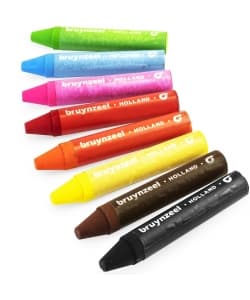 Wax Crayon Bruynzeel 8/Pack 60131008 - Image 2