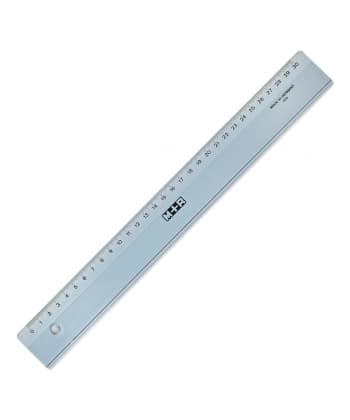 Ruler M+R Plastic 30Cm Inking Edge 1030 0000