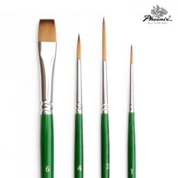 Brush Phoenix Artist Brush 4/Pack - Image 2