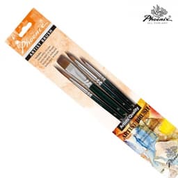 Brush Phoenix Artist Brush 4/Pack - Image 1